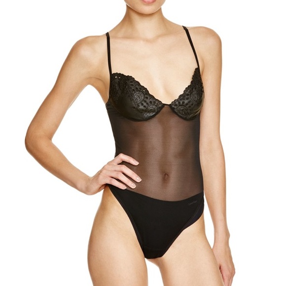 Hanky Panky After Midnight Nuit Broderie Teddy - Picture 7 of 9